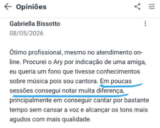 Depoimento de aluno 3